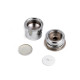 Hand press dies mold for self cover button size 60, - Nickel (1 Set) Hand press dies mold for self cover button size 60, - Nickel (1 Set)