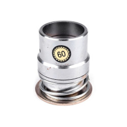 Hand press dies mold for self cover button size 60, - Nickel (1 Set)