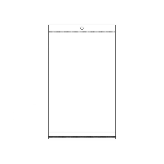 Torebki foliowe z paskiem klejącym i zawieszką 15x25,5 cm - Transparent (2000 Sztuki) Torebki foliowe z paskiem klejącym i zawieszką 15x25,5 cm - Transparent (2000 Sztuki)