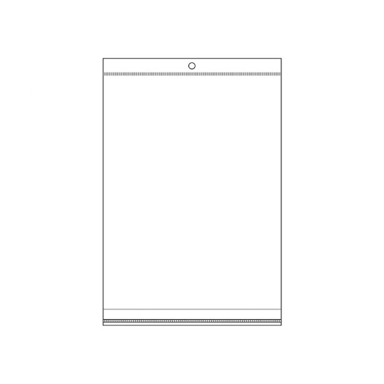 Torebki foliowe z paskiem klejącym i zawieszką 17x25,5 - 26 cm - Transparent (500 Sztuki) Torebki foliowe z paskiem klejącym i zawieszką 17x25,5 - 26 cm - Transparent (500 Sztuki)