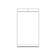 Torebki foliowe z paskiem klejącym i zawieszką 11x20 cm - Transparent (100 Sztuki) Torebki foliowe z paskiem klejącym i zawieszką 11x20 cm - Transparent (100 Sztuki)