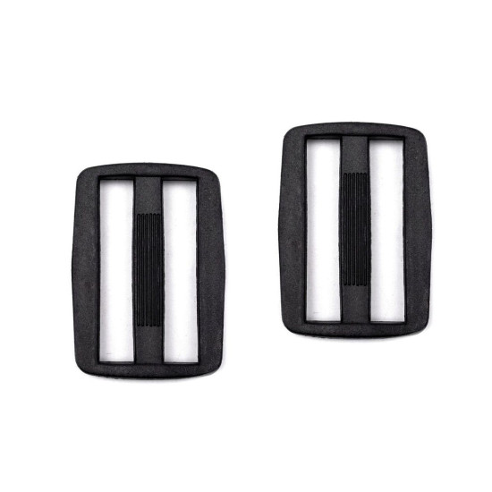 Ajustador deslizante de plástico tri-glide, ancho 15, 20, 25 mm - Negro (200 Piezas) Ajustador deslizante de plástico tri-glide, ancho 15, 20, 25 mm - Negro (200 Piezas)