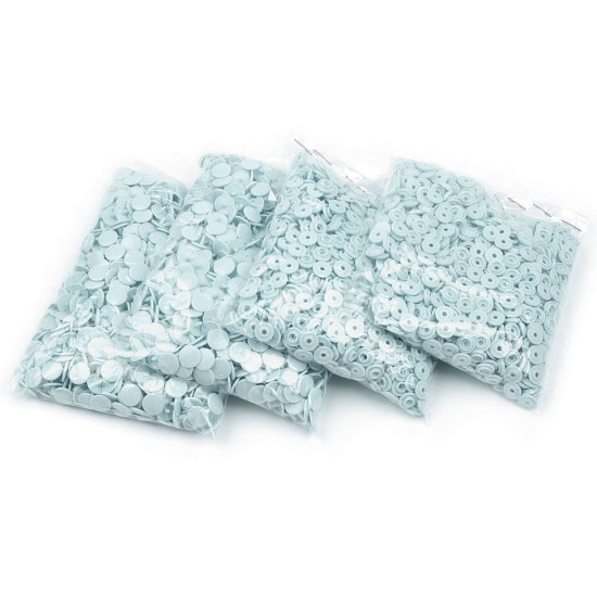 Plastové patentky / stláčacie gombíky mini veľ. 16" - Šedá (300 Sady) Plastové patentky / stláčacie gombíky mini veľ. 16" - Šedá (300 Sady)