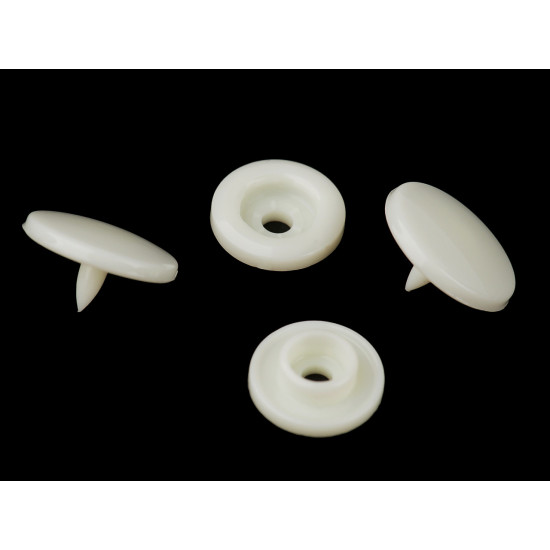 Plastic snap fasteners size 18' - Red (50 Sets) Plastic snap fasteners size 18' - Red (50 Sets)