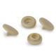 Plastic snap fasteners size 18' - Red (50 Sets) Plastic snap fasteners size 18' - Red (50 Sets)