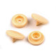 Plastic snap fasteners size 18' - Red (50 Sets) Plastic snap fasteners size 18' - Red (50 Sets)