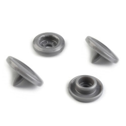 Plastic snap fasteners size 18' - Gray (1000 Sets)