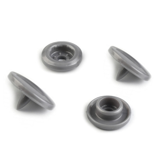 Plastic snap fasteners size 18' - Red (50 Sets) Plastic snap fasteners size 18' - Red (50 Sets)
