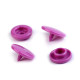 Plastic snap fasteners size 18' - Red (50 Sets) Plastic snap fasteners size 18' - Red (50 Sets)