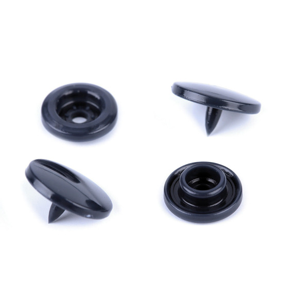 Plastic snap fasteners size 18' - Red (50 Sets) Plastic snap fasteners size 18' - Red (50 Sets)