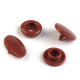 Plastic snap fasteners size 18' - Red (50 Sets) Plastic snap fasteners size 18' - Red (50 Sets)