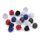 Stopery z dwiema dziurkami 13x15 mm okrągłe - Transparent (10 Sztuki) Stopery z dwiema dziurkami 13x15 mm okrągłe - Transparent (10 Sztuki)