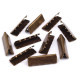 Metal crimp end / end tip for flat cord, width 30 mm - Nickel (10 Pieces) Metal crimp end / end tip for flat cord, width 30 mm - Nickel (10 Pieces)