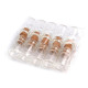 Buteleczka szklana 13x25 mm z korkiem - Transparent (10 Fiolki) Buteleczka szklana 13x25 mm z korkiem - Transparent (10 Fiolki)