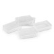Pojemniki plastikowe 3,8x5,8x1,6 cm - Transparent (60 Sztuki)