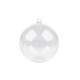 Acrylkugel ø6 cm transparent zweiteilig - Transparent (12 Stücke) Acrylkugel ø6 cm transparent zweiteilig - Transparent (12 Stücke)