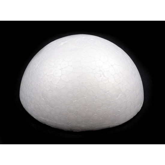 Półkula styropianowa ø9,5 cm - White (10 Sztuki) Półkula styropianowa ø9,5 cm - White (10 Sztuki)