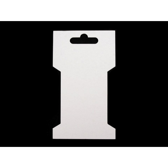 Karta papierowa 6,6x11,5 cm - White (300 Sztuki) Karta papierowa 6,6x11,5 cm - White (300 Sztuki)