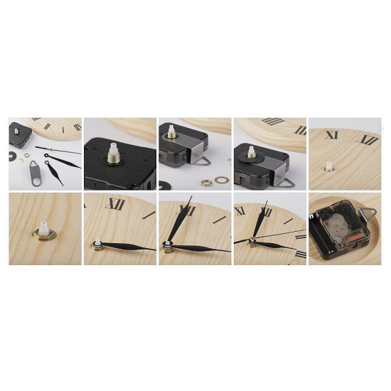 Clock movement module with hands diy - As pictured (20 Sets) Clock movement module with hands diy - As pictured (20 Sets)
