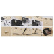 Clock movement module with hands diy - As pictured (20 Sets) Clock movement module with hands diy - As pictured (20 Sets)