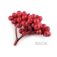 Baies de sorbier artificielles - Rouge fraise (90 Bottes) Baies de sorbier artificielles - Rouge fraise (90 Bottes)