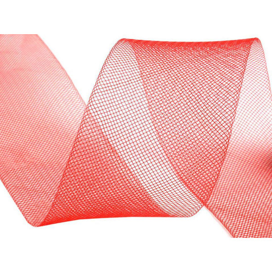 Krynolina modniarska do usztywnienia sukienek i wyrobu fascynatorów szerokość 4,5 cm - Czarny (20 Metry) Krynolina modniarska do usztywnienia sukienek i wyrobu fascynatorów szerokość 4,5 cm - Czarny (20 Metry)
