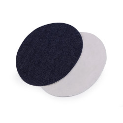 Denim iron-on patches 11x14 cm - Dark blue (1 Bag)