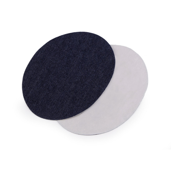 Denim iron-on patches 11x14 cm - Black (1 Bag) Denim iron-on patches 11x14 cm - Black (1 Bag)