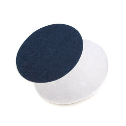 Denim iron-on patches 11x14 cm - Blue dark (1 Bag)