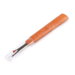 Seam ripper / thread unpicker / stitch remover length 13 cm - Darkbeige (1 Piece)