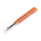 Seam ripper / thread unpicker / stitch remover length 13 cm - Darkbeige (1 Piece)