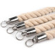 Manici in corda per borse, lunghezza: 70 cm - Ecru chiaro (25 Pezzi) Manici in corda per borse, lunghezza: 70 cm - Ecru chiaro (25 Pezzi)