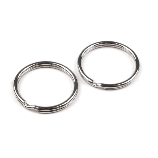 Split key ring ø28 mm - Nickel (300 Pieces)