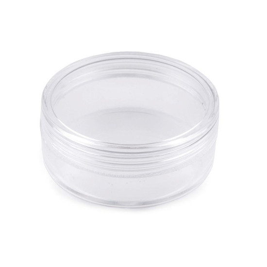 Barattolo in plastica, trasparente, dimensioni: 5 x 2, cm con coperchio a vite - Trasparente (60 Pezzi) Barattolo in plastica, trasparente, dimensioni: 5 x 2, cm con coperchio a vite - Trasparente (60 Pezzi)