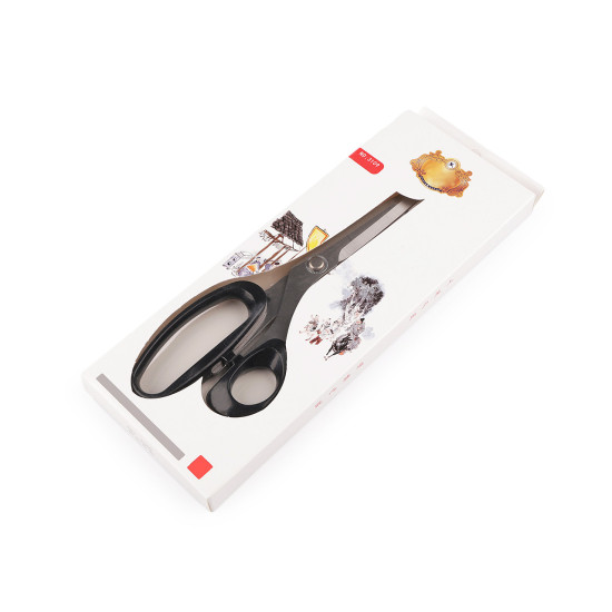 Tailor's shears, length 25 cm - Black (1 Piece) Tailor's shears, length 25 cm - Black (1 Piece)