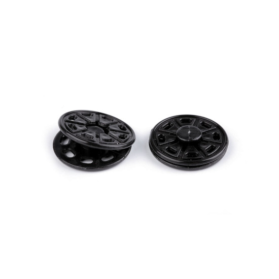 Felvarrható műanyag patent / összenyomható gomb ø25 mm - Transparent (30 Párok) Felvarrható műanyag patent / összenyomható gomb ø25 mm - Transparent (30 Párok)