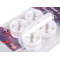 Accessorio accoppia-calzini, dimensioni: 40 x 60 mm - Bianco (1 Blister)