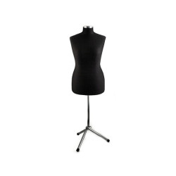 Tailor dressmaker dummy mannequin size 46 tina - Black (1 Piece)