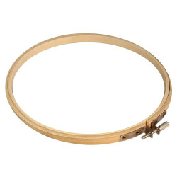 Bambusz hímzőkeret  ø19,7 cm - Világos bambusz (1 Darab)