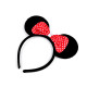 Opaska karnawałowa minnie mouse - Czerwony (4 Sztuki) Opaska karnawałowa minnie mouse - Czerwony (4 Sztuki)