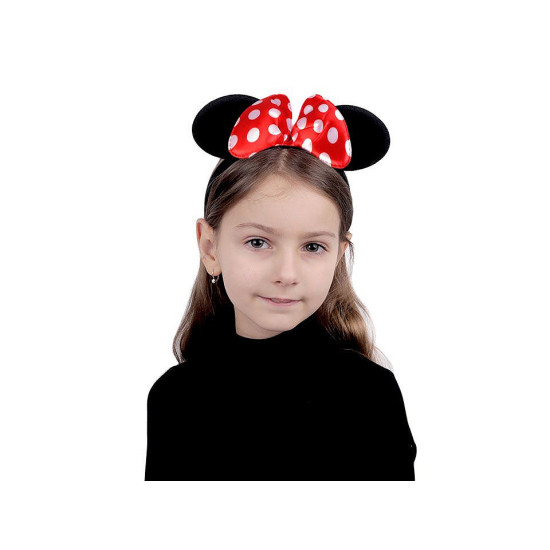 Opaska karnawałowa minnie mouse - Czerwony (4 Sztuki) Opaska karnawałowa minnie mouse - Czerwony (4 Sztuki)