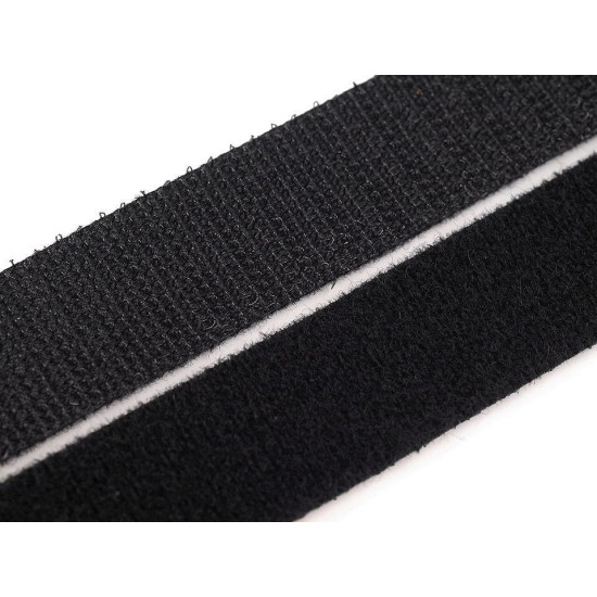 Nylon back-to-back hook and loop fastener width 20 mm - White (1 Meter) Nylon back-to-back hook and loop fastener width 20 mm - White (1 Meter)