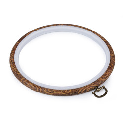 Tamborek / ramka do zawieszenia ø16 cm - Brązowy (1 Sztuka)