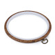 Aro flexible para bordar ø16 cm - Marrón (1 Pieza) Aro flexible para bordar ø16 cm - Marrón (1 Pieza)