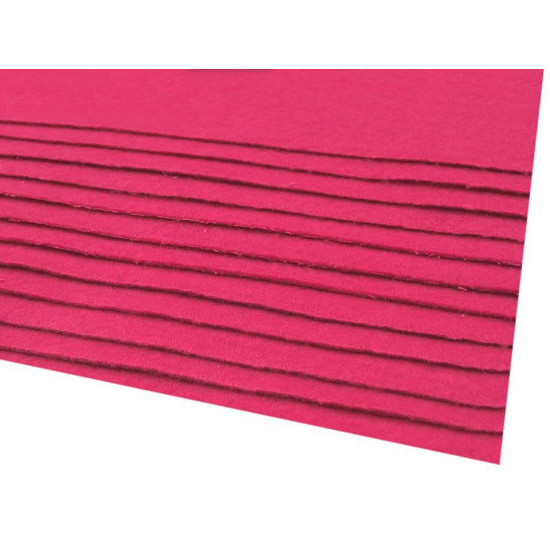 Craft felt sheets 20x30 cm - Pink neon (2 Pieces) Craft felt sheets 20x30 cm - Pink neon (2 Pieces)