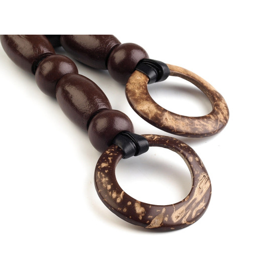 Braided handles for purses / handbags length 70-78 cm - Black (4 Pieces) Braided handles for purses / handbags length 70-78 cm - Black (4 Pieces)