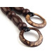Braided handles for purses / handbags length 70-78 cm - Black (4 Pieces) Braided handles for purses / handbags length 70-78 cm - Black (4 Pieces)
