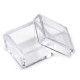 Dose aus kunststoff 2,5x2,5x1,5 cm rechteck - Transparent (1 Stück) Dose aus kunststoff 2,5x2,5x1,5 cm rechteck - Transparent (1 Stück)