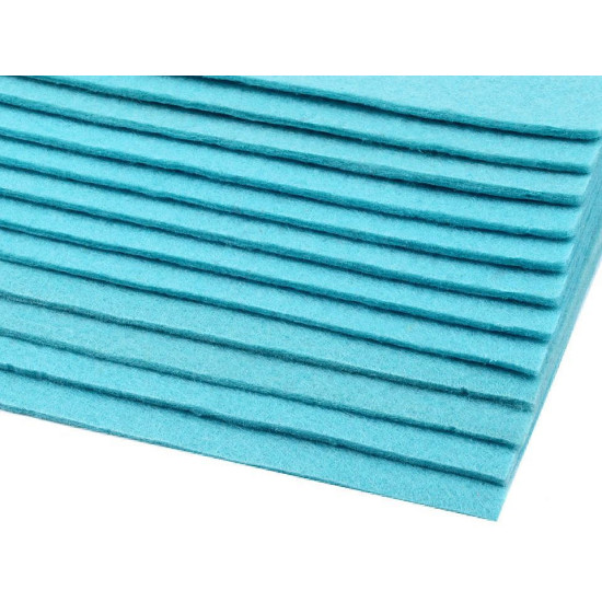 Filc dekoracyjny 20x30 cm - Miętowy (2 Sztuki) Filc dekoracyjny 20x30 cm - Miętowy (2 Sztuki)