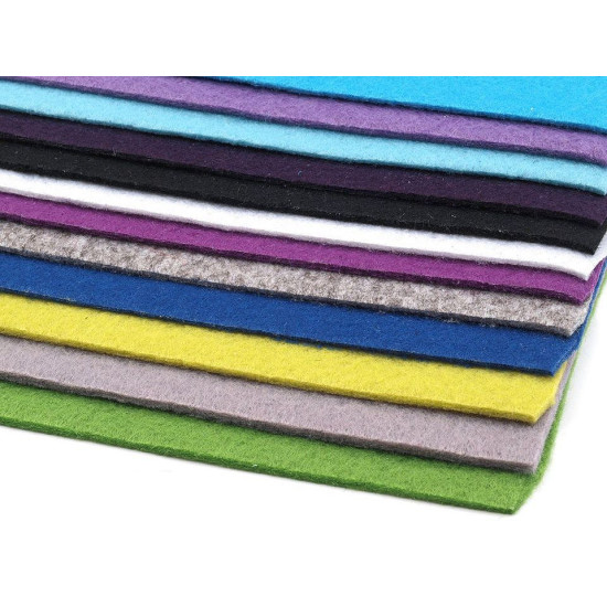 Filc dekoracyjny 20x30 cm - Miętowy (2 Sztuki) Filc dekoracyjny 20x30 cm - Miętowy (2 Sztuki)